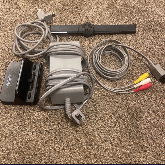 Black Wii U gaming console